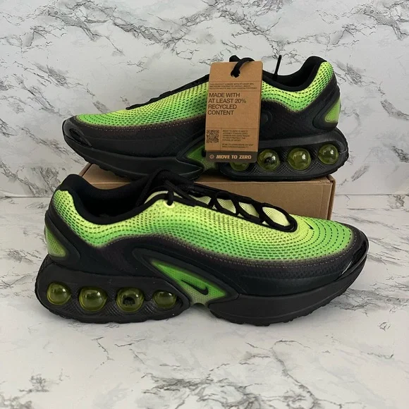 Nike Air Max DN Green Strike Black Athletic Running Shoes HV3521-700 Men Size 14 - Picture 1 of 8
